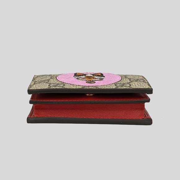 Gucci GG Supreme Monogram Bosco Patch Small Wallet NEW IN BOX. VERY RARE - Picture 5 of 6